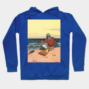 Pirate Marooned on a Deserted Island Hoodie